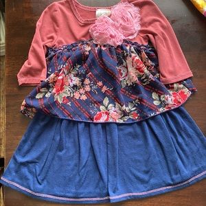 Girls Dress. Pink Vanilla. 3T